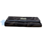 Minicci Women’s Brown Fabric Patterned With Multiple Compartments Clutch Wallet