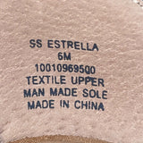 Sun + Stone Women’s Beige Strap Block Heel Estrella Platform Pumps Size 6M