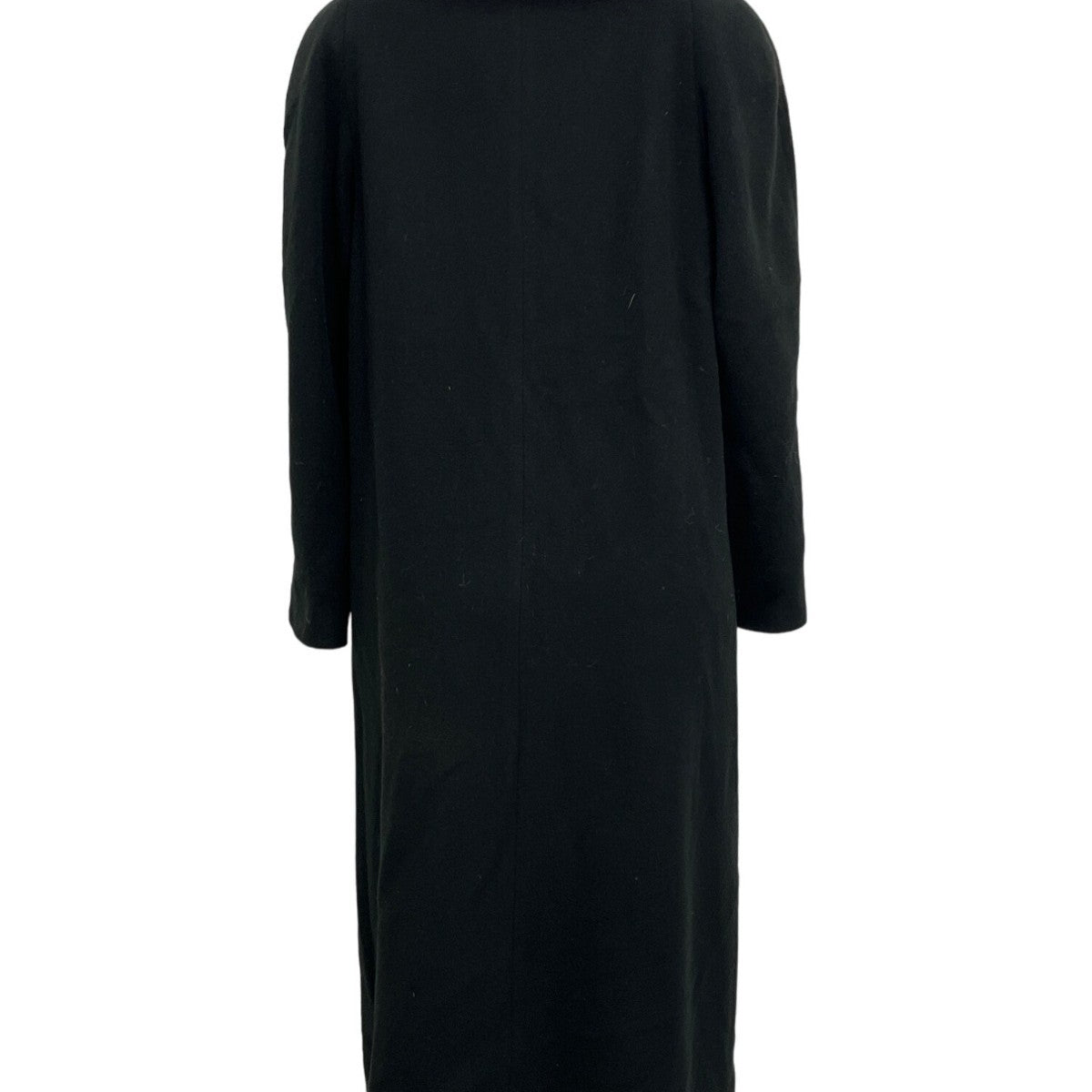 J Percy for Marvin Richards Lord & Taylor Black Faux Fur Long Coat Jacket