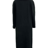 J Percy for Marvin Richards Lord & Taylor Black Faux Fur Long Coat Jacket