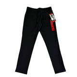 Mario Serrani Womens Black Polyester Blend Slim Fit Knit Legging Charcoal Plaid