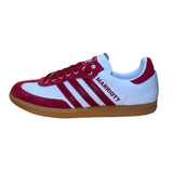 Mi Adidas Women’s Red Suede & White Leather Marriott Samba Sneakers Sz 8.5