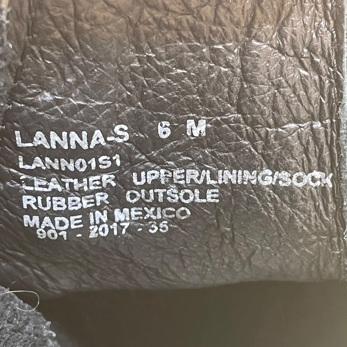 Steve Madden Women’s Black Leather Side Zipper Lanna Ankle Boots Size 6M