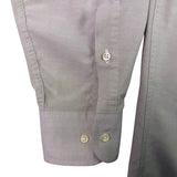 The Arrow Company Mens Beige Button-Up Shirt Slim Fit 15 1/2 34/35