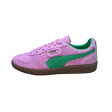Puma Women’s Pink & Green Suede Lace Up Casual Palermo Sneakers Size 8