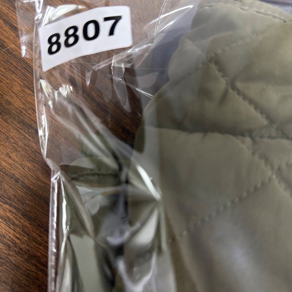 Blue Rain Mens Olive Quilted Vest With Gold Accents Pockets & Zipper Sz M