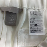 H&M Women's White Straight Pants Sz 10 - NWT
