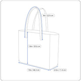 Betseyville Women’s Black Canvas & Gold-Toned Blingin Lips Rhinestone Tote Bag