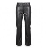 Wilfred Womens Black Faux Leather Straight Leg Pants Size 2