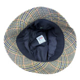 Avoca Handweavers Mens Multicolor Pure Wool Plaid Bucket Hat Large Dry Clean Onl