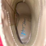 Betsey Johnson Women’s Red Glitter Glass Stones SB-Cady Ankle Boots Size 8M