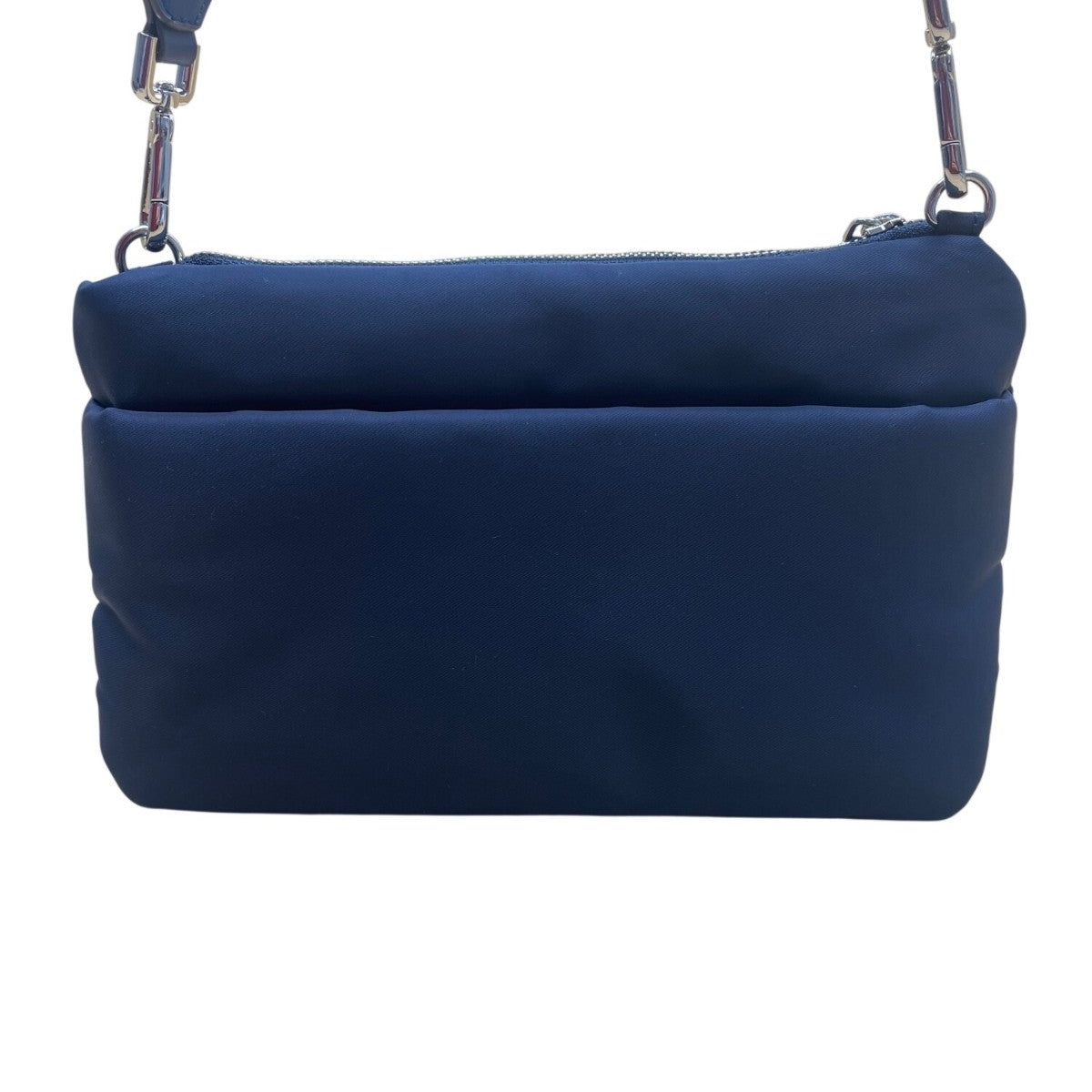 Calvin Klein Women’s Blue Nylon Adjustable Strap Compact Crossbody Bag