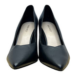 Nine West Women’s Black Leather Pointed Toe Whistles High Heel Pumps Size 10M