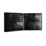 Georgetown Leather Designs Men's Black Leather Wallet Sz S