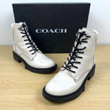 Coach Women's Ankle Leather Boots Sz 6.5 Original Box