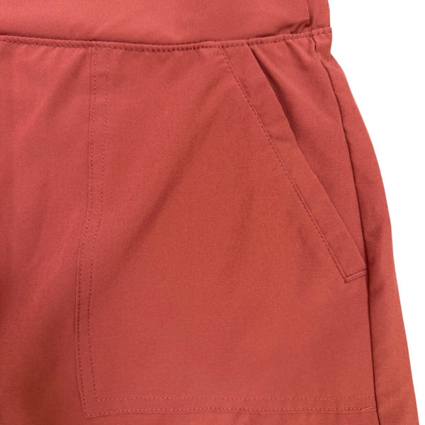 Reebok Womens Rust Skort Activewear Stretch Pockets Size M