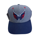 Adidas NHL Authentic Washington Capitals Adjustable Hat Gray/Blue