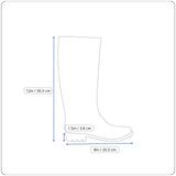 Arctic Cat Men’s Black Adhesive Adjust Strap Insulated Snow Winter Boots Sz 10