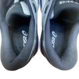 Asics Men’s Silver & Black Mesh Dynamic Duomax Gel Running Shoes Size 10