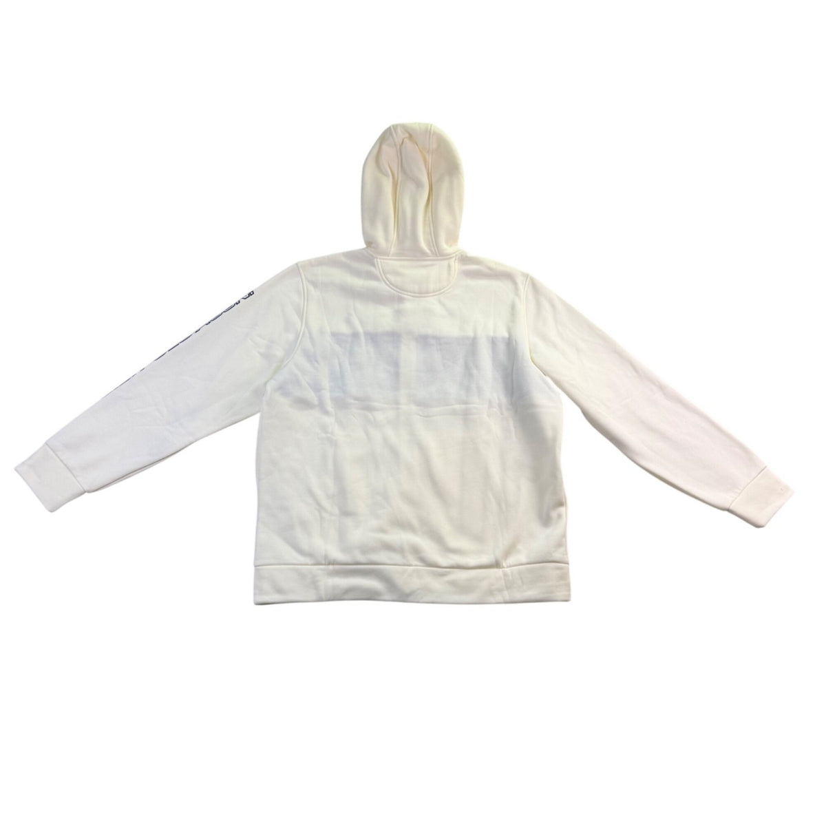 U.S. Polo Assn. Mens Cream & Navy Hoodie Sweatshirt Zip Up 2XL