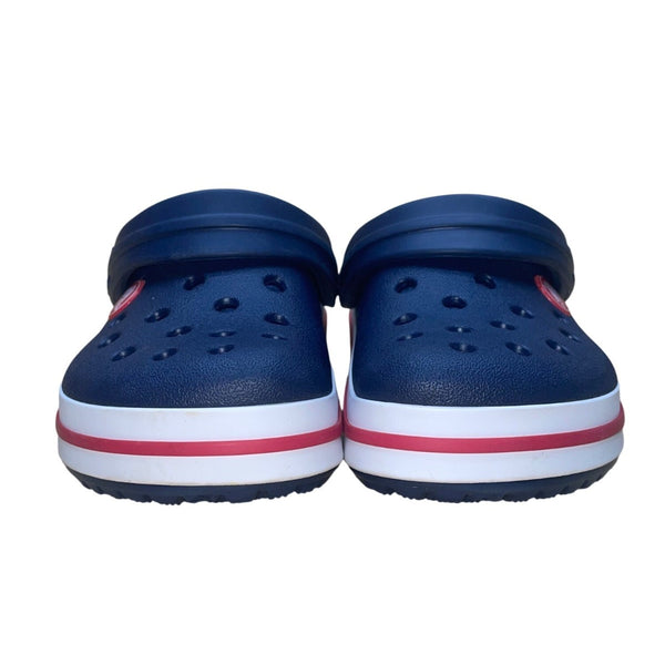 Crocs Kids Navy Blue Classic Rubber Clog Sandals Size C10