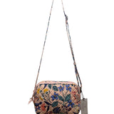 Vera Bradley Women’s Pink Quilted Floral Adjustable Strap Evie Crossbody Bag