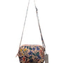 Vera Bradley Women’s Pink Quilted Floral Adjustable Strap Evie Crossbody Bag