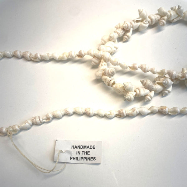 Handmade Made in Phillipines Sea Shell Boho Necklace - 34in