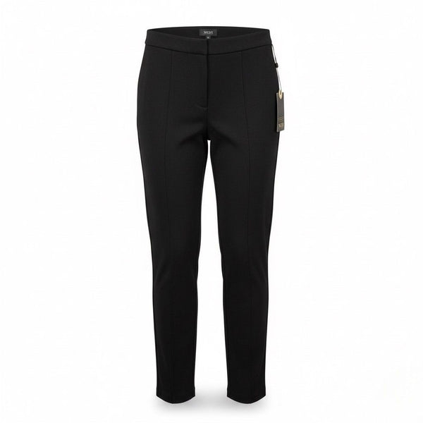 NYDJ Womens Black Ponte Ankle Pants Lightweight Slim Stretch Fit Modern Size 6