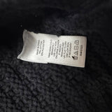 Cece Womens Black Cotton/Polyester Button-Front Cardigan Sweater Size M