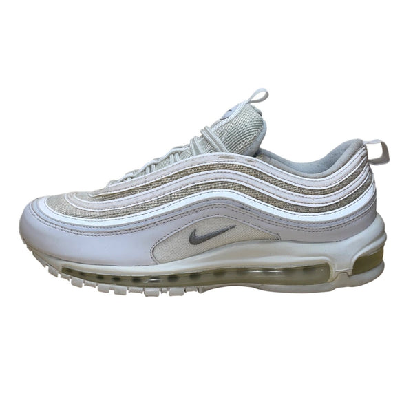 Nike Men’s White Mesh Reflective Stripes Air Max 97 Athletic Sneakers Size 11