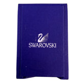 Swarovski Womens Silver Tone Crystal Swan Pendant Necklace Rhodium-Plated
