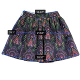 Alice + Olivia Womens Multicolor Flared Skirt Stylish Printed Design Size 6