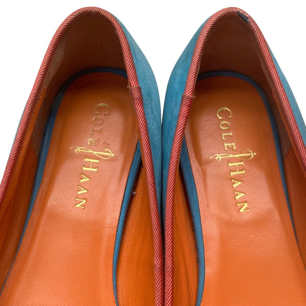 Cole Haan Women's Azalea Nubuck Air Morgan Slip On Ballet Flats Size 6.5