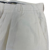 Polo Ralph Lauren Men’s White Linen Flat-Front Dress Pants Size 34-34 - New