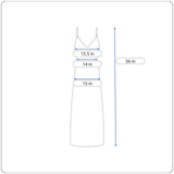 Elegant Lace Blue Sleeveless Dress With Deep V-Neck New