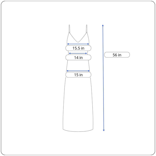 Elegant Lace Blue Sleeveless Dress With Deep V-Neck New