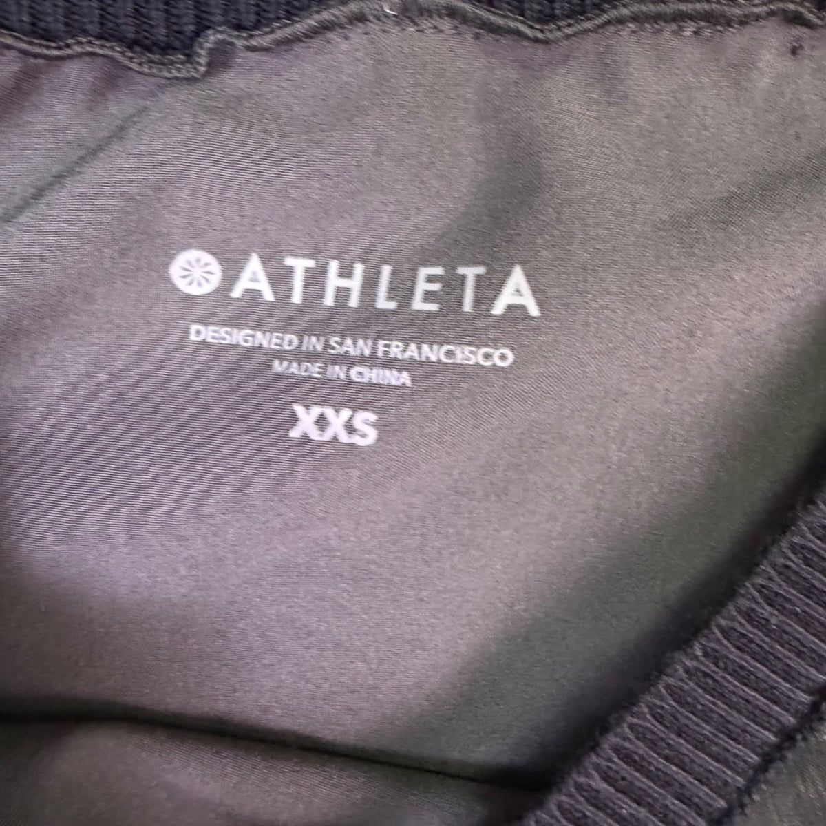 Athleta Womens Gray Sleeveless Drawstring Waist Dress XXS