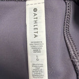 Athleta Womens Gray Salutation Stash Flare Pants With Pockets Size L