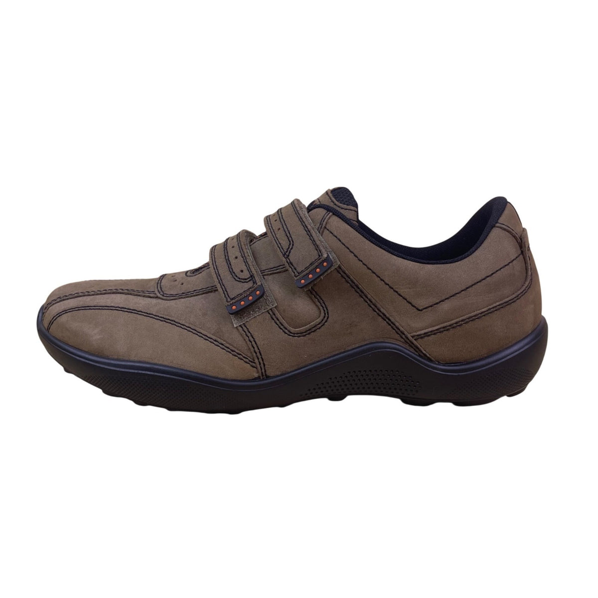 Hotter Men’s Brown Suede Adhesive Closure Straps Energise Casual Shoes Size 13