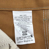Carhartt Mens Brown Work Pants Loose Original Fit Durable Utility Sz 32x32