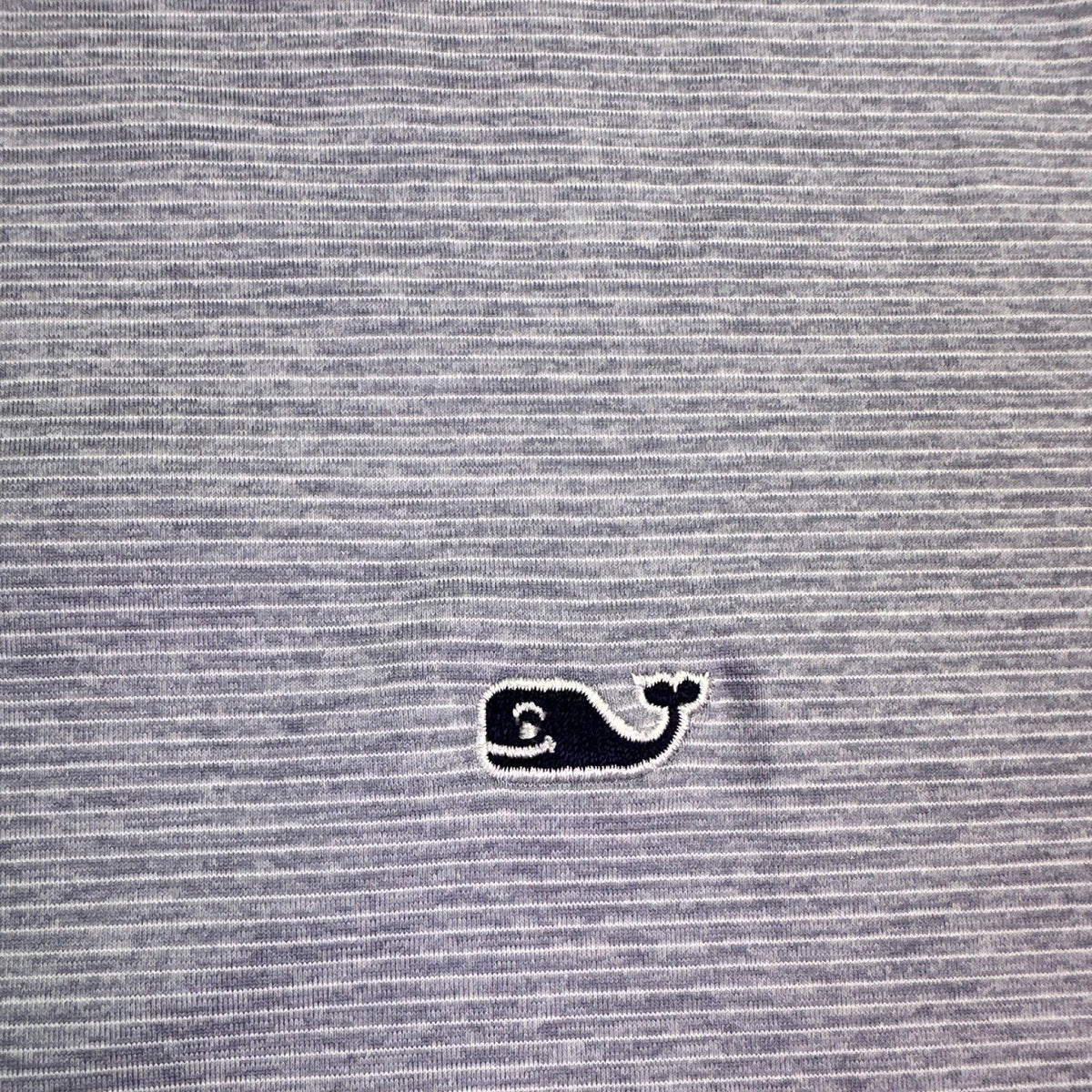 Vineyard Vines Mens Heathered Purple Short Sleeve Polo Shirt Size M
