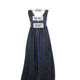 Lulus Womens Black Maxi Dress V-Neck Formal Evening Gown Elegant Design Sz  XS 