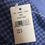 Offline By Aerie Womens Blue Polyester Elastane Houndstooth Skirt Stretchy Sz S