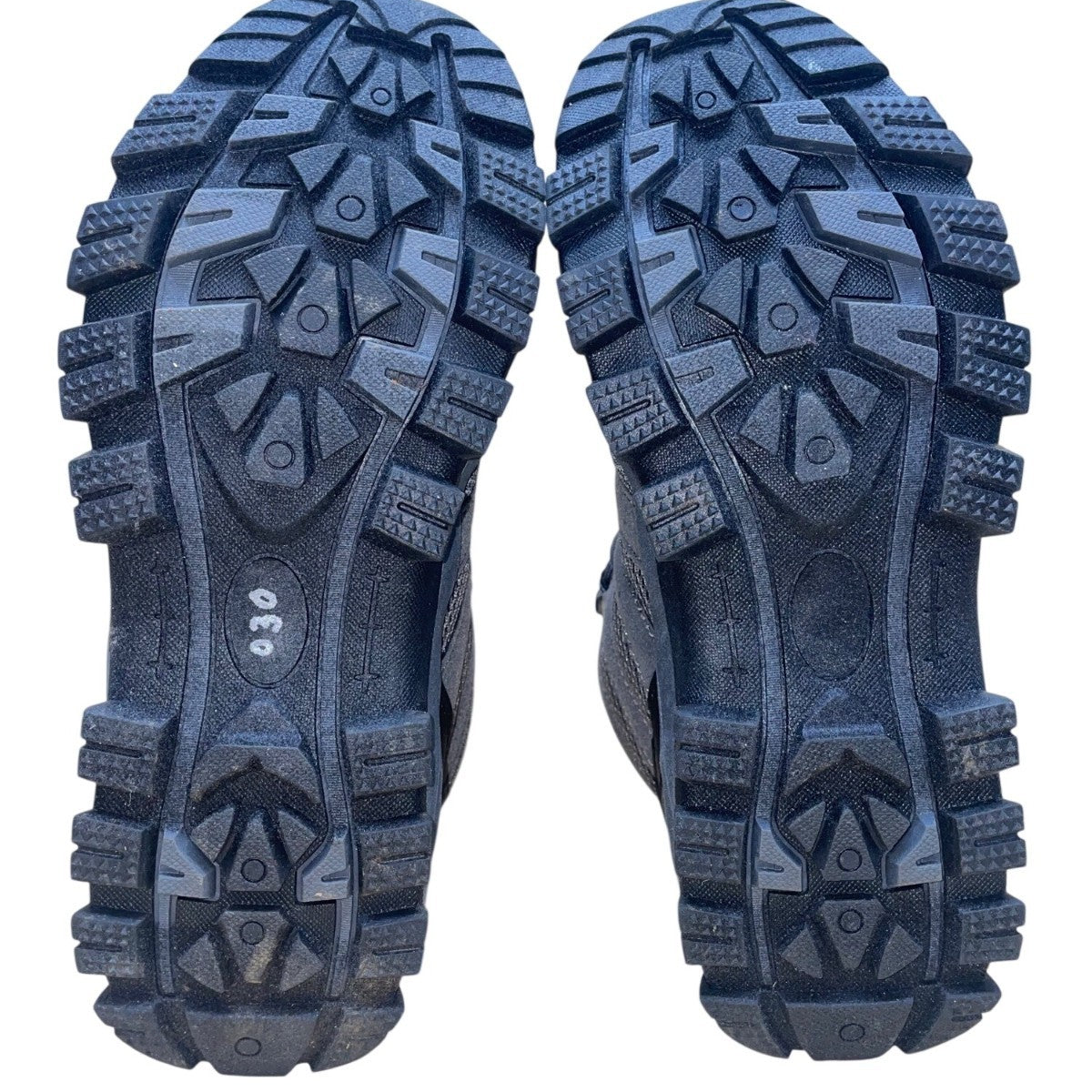 Cushionaire Women’s Gray & Blue Mesh & Faux Suede Bixton Hiking Boots Size 6.5M