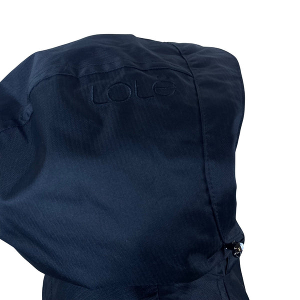 Lolë Women's Black Hooded Jacket Stylish Winter Outerwear Fully Lined Sz XXL