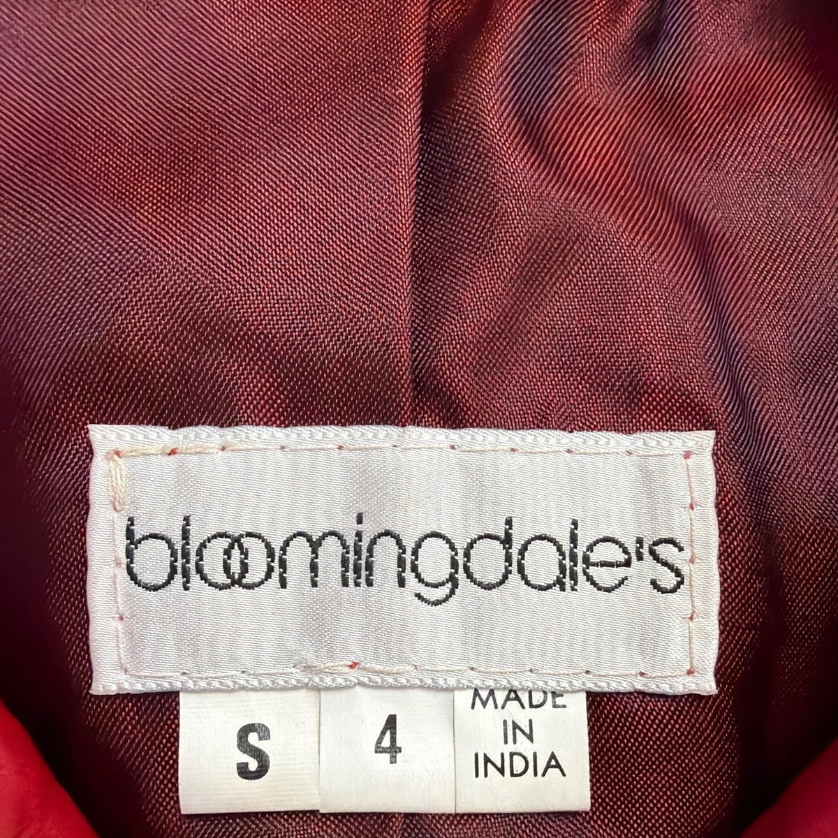 Bloomingdales Womens Red Leather Sleeveless Vest Belted Zipper Pockets Size S