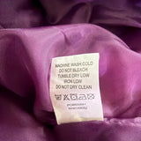 Fashion Nova Girls Purple Puffer Coat Faux Fur Hood Size 14 Y2K Winter