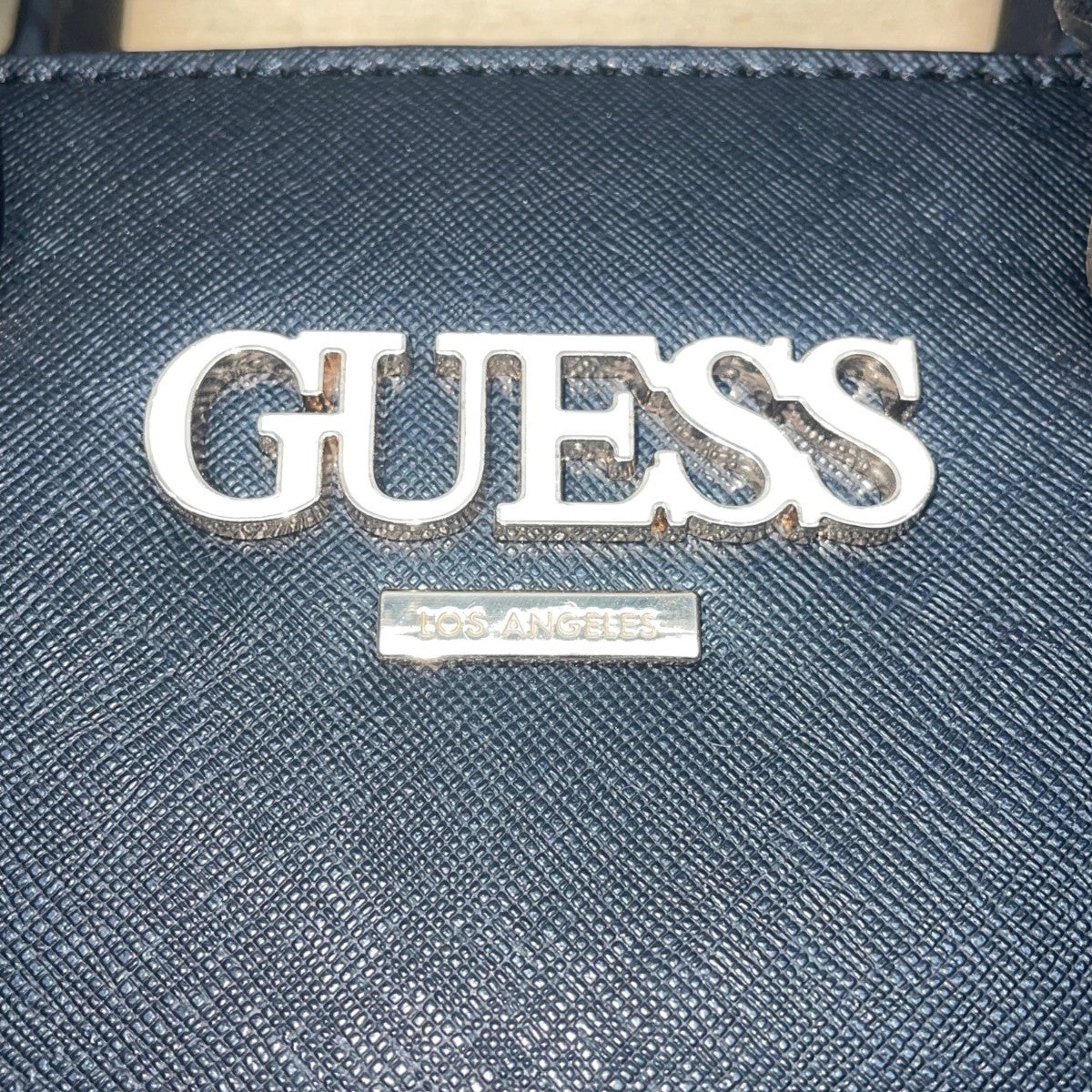 Guess Women’s Black Faux Leather Detachable Strap & Coin Pouch Crossbody Bag