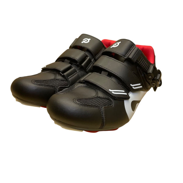 Peloton Men’s Black & Red Milimetric Closure Strap Cycling Cleat Shoes Size 41